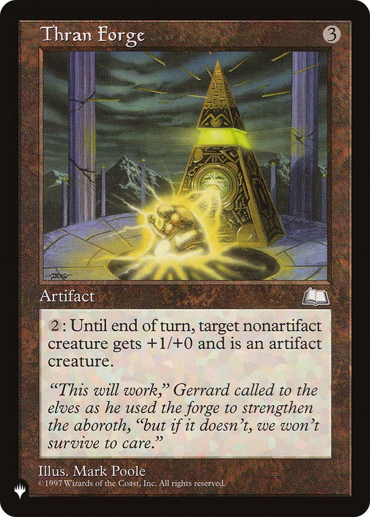 Thran Forge - The List [The List]
