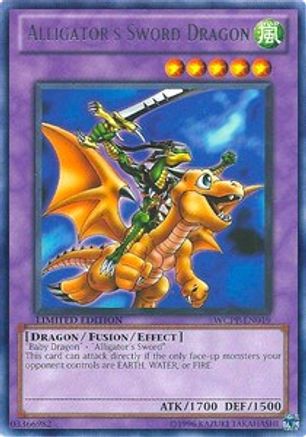 Alligator's Sword Dragon (Rare) (WCPP-EN019) - World Championship 2010 Card Pack Limited
