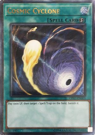 Cosmic Cyclone (Ultimate Rare) (OP07-EN003) - OTS Tournament Pack 7 Unlimited