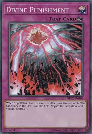 Divine Punishment (Super Rare) (OP07-EN010) - OTS Tournament Pack 7 Unlimited