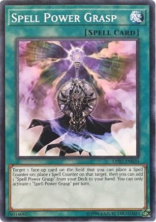Spell Power Grasp (Common) (OP07-EN020) - OTS Tournament Pack 7 Unlimited