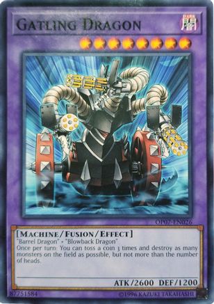 Gatling Dragon (Common) (OP07-EN026) - OTS Tournament Pack 7 Unlimited
