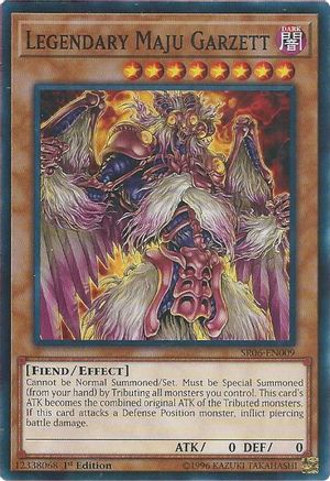 Legendary Maju Garzett (Common) (SR06-EN009) - Structure Deck: Lair of Darkness 1st Edition