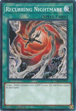 Recurring Nightmare (Common) (SR06-EN023) - Structure Deck: Lair of Darkness 1st Edition