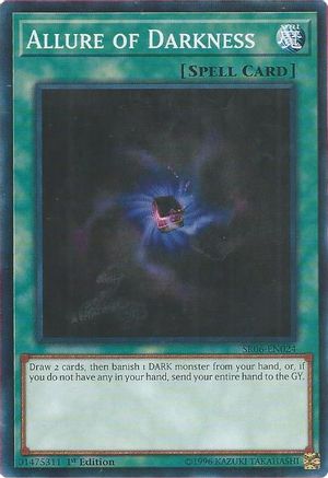 Allure of Darkness (Common) (SR06-EN024) - Structure Deck: Lair of Darkness 1st Edition