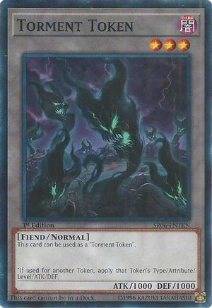 Torment Token (Common) (SR06-ENTKN) - Structure Deck: Lair of Darkness 1st Edition