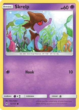 Skrelp (052/131) [SM  Forbidden Light] Reverse Holofoil - Common