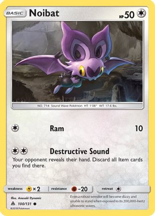 Noibat (100/131) [SM  Forbidden Light] - Common