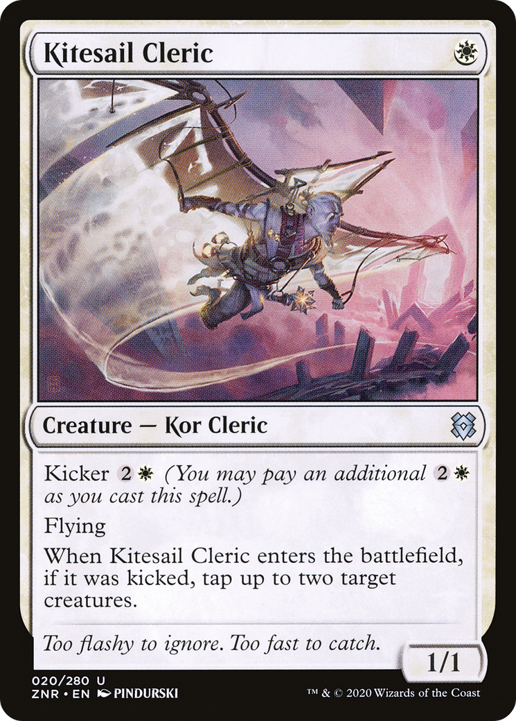 Kitesail Cleric (ZNR-020) [Zendikar Rising]