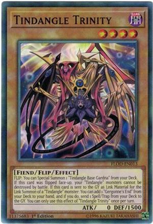 Tindangle Trinity (Common) (FLOD-EN013) - Flames of Destruction 1st Edition