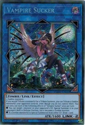 Vampire Sucker (Secret Rare) (FLOD-EN050) - Flames of Destruction 1st Edition