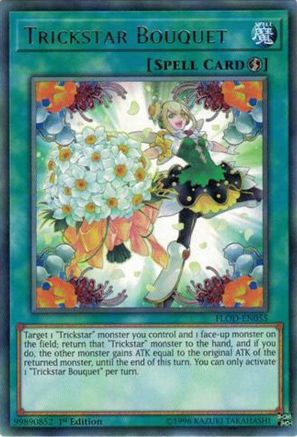 Trickstar Bouquet (Rare) (FLOD-EN055) - Flames of Destruction 1st Edition