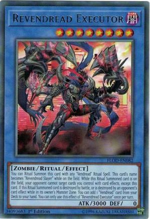 Revendread Executor (Rare) (FLOD-EN082) - Flames of Destruction 1st Edition