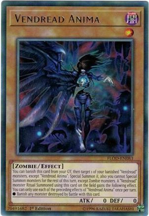 Vendread Anima (Rare) (FLOD-EN083) - Flames of Destruction 1st Edition