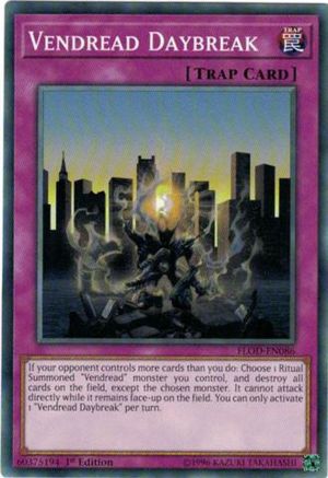 Vendread Daybreak (Common) (FLOD-EN086) - Flames of Destruction 1st Edition
