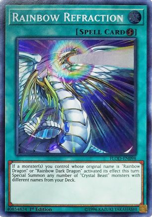 Rainbow Refraction (Super Rare) (FLOD-EN098) - Flames of Destruction Unlimited