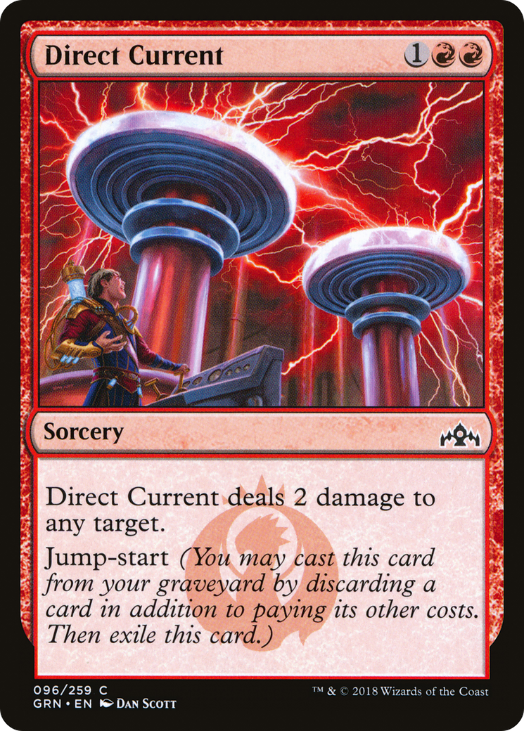 Direct Current (GRN-096) [Guilds of Ravnica] Foil