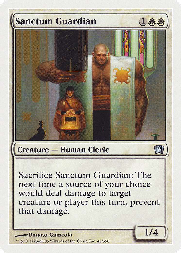 Sanctum Guardian (9ED-040) [9th Edition]