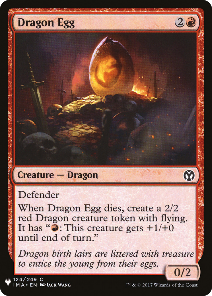 Dragon Egg (LIST-124) [The List]