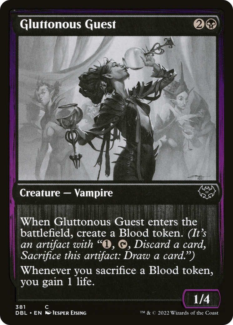 Gluttonous Guest (DBL-381) [Innistrad: Double Feature] Foil