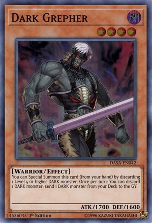 Dark Grepher (Super Rare) (DASA-EN042) - Dark Saviors Unlimited