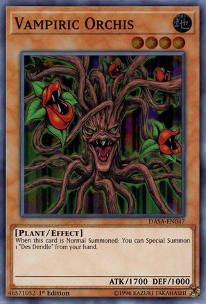 Vampiric Orchis (Super Rare) (DASA-EN047) - Dark Saviors Unlimited