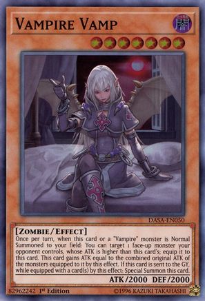 Vampire Vamp (Super Rare) (DASA-EN050) - Dark Saviors 1st Edition