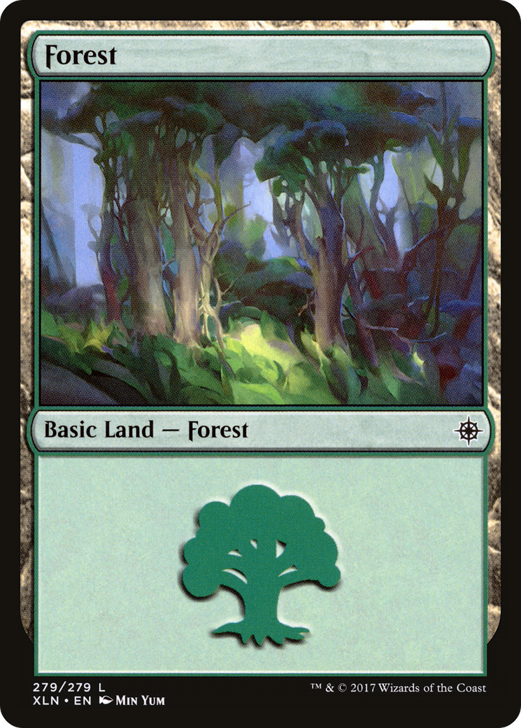 Forest (XLN-279) [Ixalan] Foil