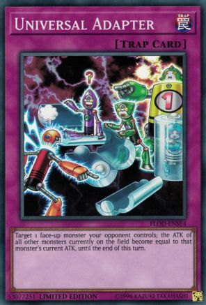 Universal Adapter (Super Rare) (FLOD-ENSE4) - Flames of Destruction Limited
