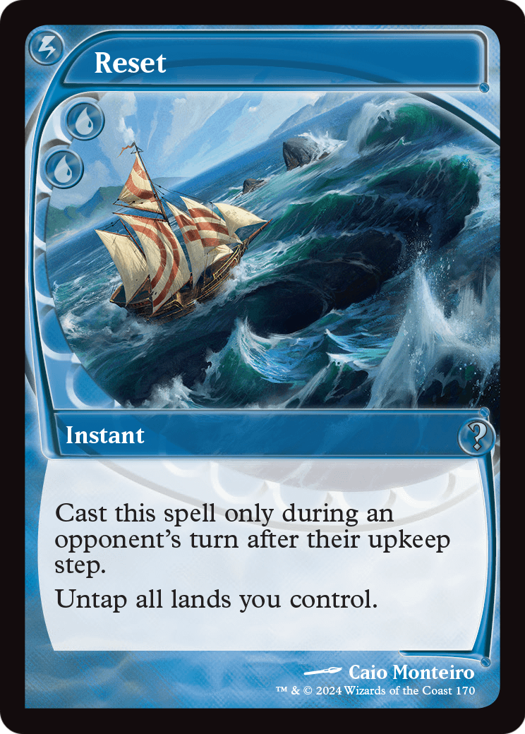 Reset (Future Sight) (MB2-170) [Mystery Booster 2]