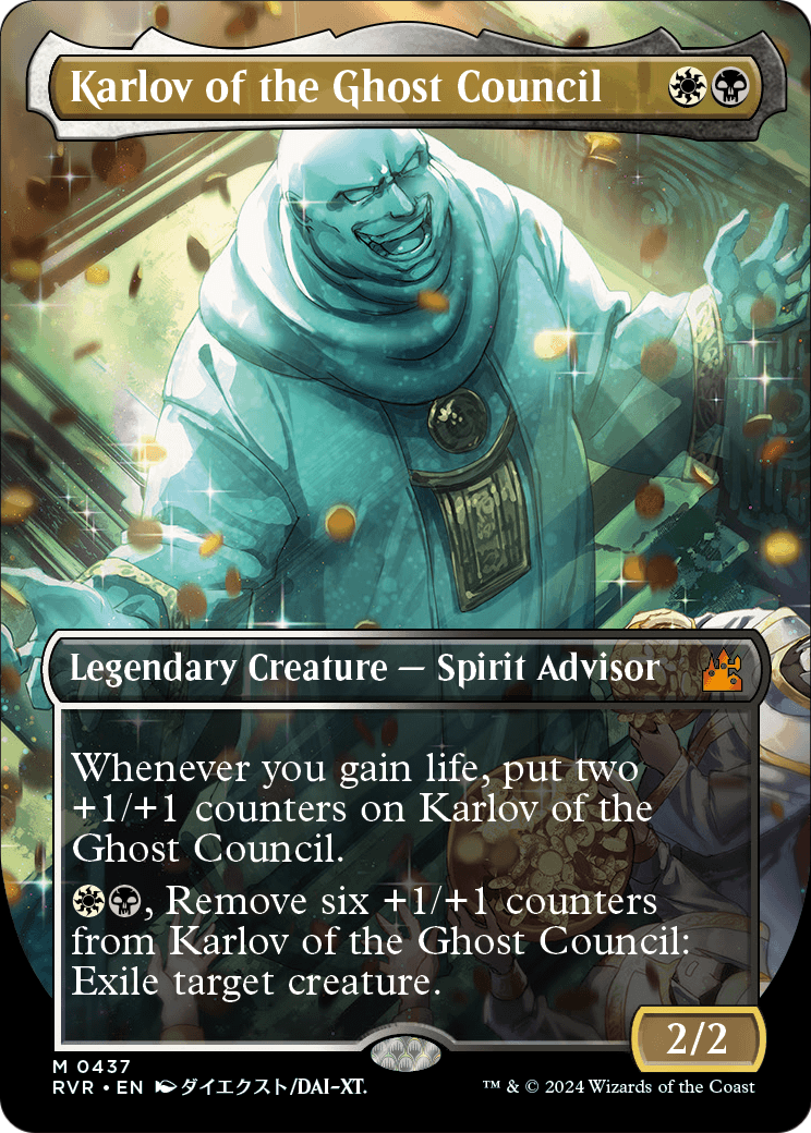 Karlov of the Ghost Council (Anime Borderless) (RVR-437) [Ravnica Remastered]