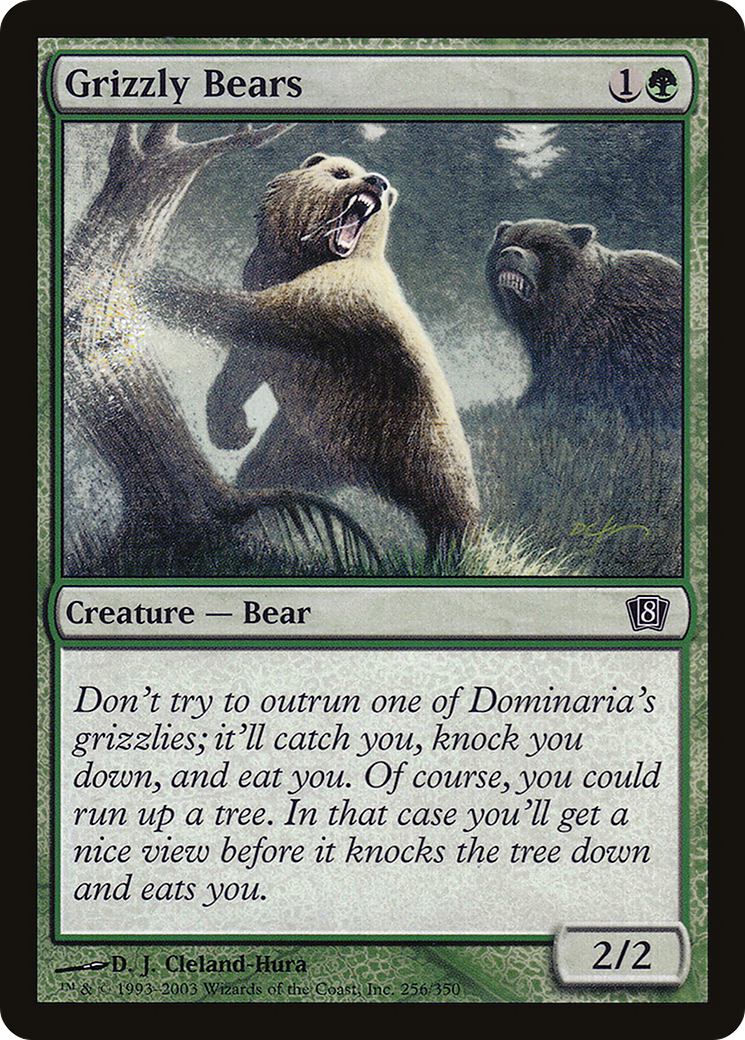 Grizzly Bears (8ED-256) [8th Edition]