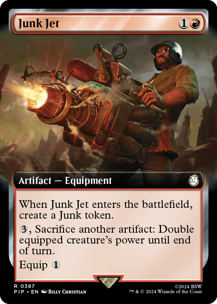 Junk Jet (Extended Art) (PIP-387) [Fallout] Foil