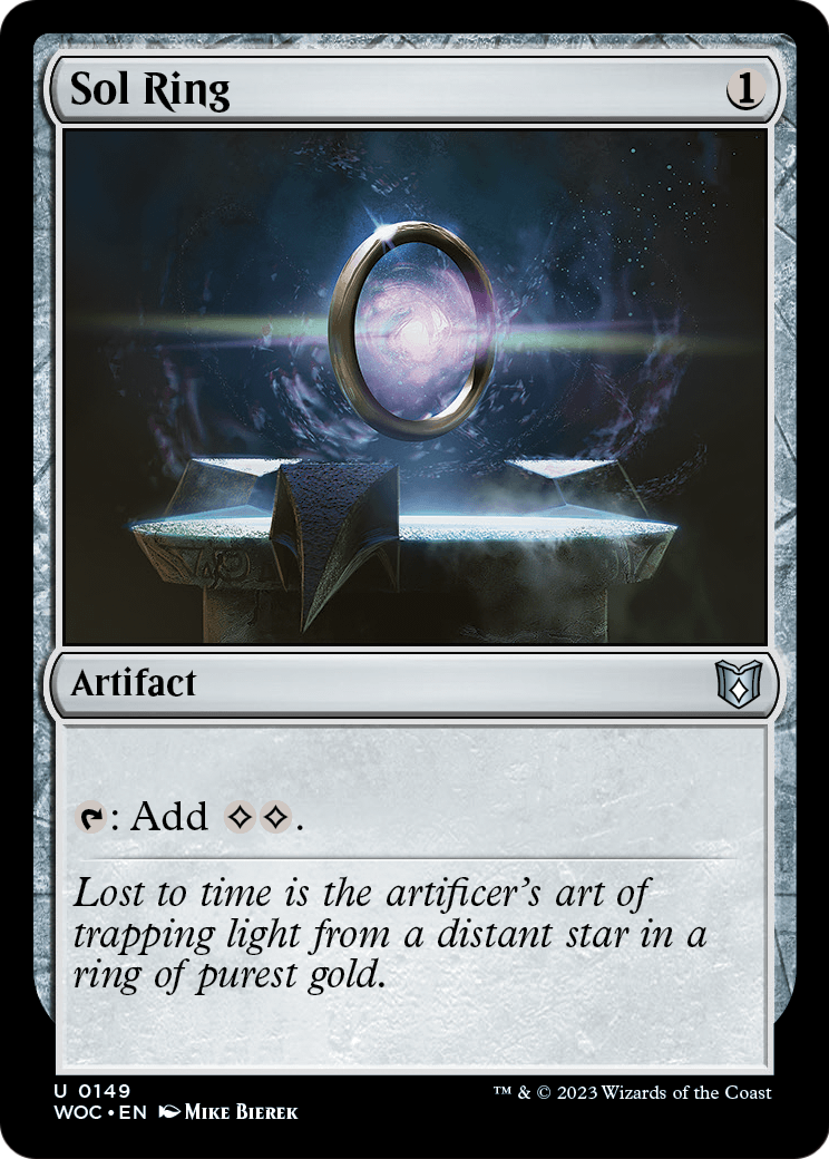 Sol Ring (WOC-149) [Wilds of Eldraine Commander]