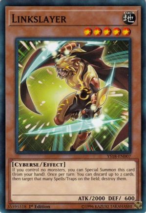 Linkslayer (Common) (YS18-EN007) - Starter Deck: Codebreaker 1st Edition