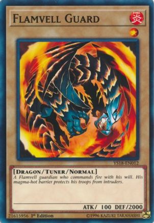 Flamvell Guard (Common) (YS18-EN012) - Starter Deck: Codebreaker 1st Edition