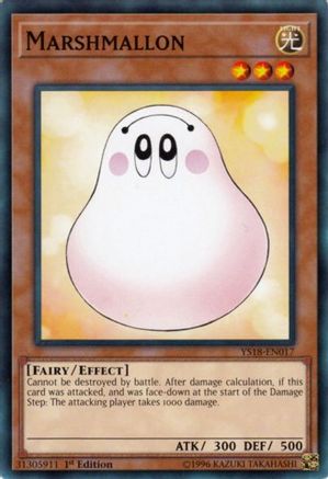 Marshmallon (Common) (YS18-EN017) - Starter Deck: Codebreaker 1st Edition