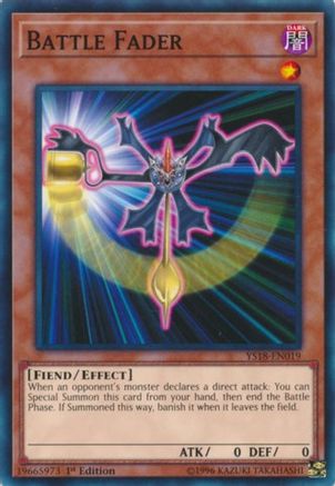 Battle Fader (Common) (YS18-EN019) - Starter Deck: Codebreaker 1st Edition