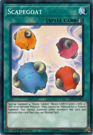 Scapegoat (Common) (YS18-EN023) - Starter Deck: Codebreaker 1st Edition