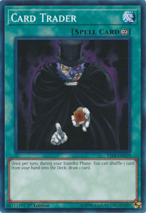 Card Trader (Common) (YS18-EN029) - Starter Deck: Codebreaker 1st Edition