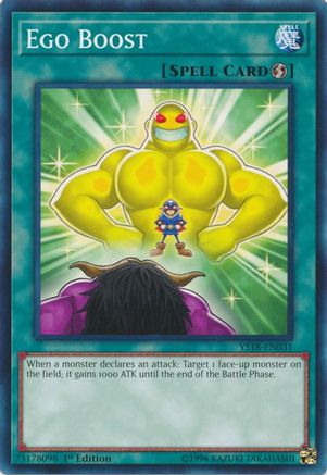 Ego Boost (Common) (YS18-EN031) - Starter Deck: Codebreaker 1st Edition