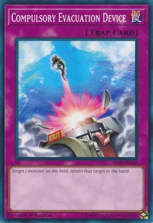 Compulsory Evacuation Device (Common) (YS18-EN040) - Starter Deck: Codebreaker 1st Edition