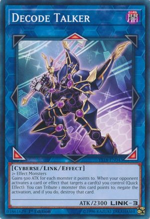 Decode Talker (Common) (YS18-EN043) - Starter Deck: Codebreaker 1st Edition
