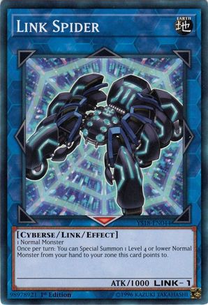 Link Spider (Common) (YS18-EN044) - Starter Deck: Codebreaker 1st Edition
