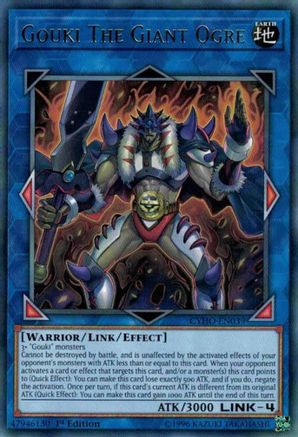 Gouki The Giant Ogre (Rare) (CYHO-EN039) - Cybernetic Horizon 1st Edition