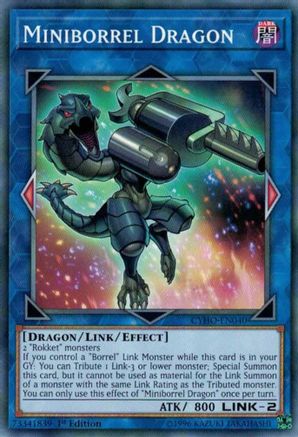 Miniborrel Dragon (Common) (CYHO-EN040) - Cybernetic Horizon 1st Edition