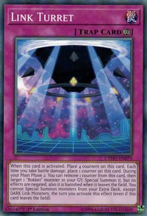Link Turret (Common) (CYHO-EN070) - Cybernetic Horizon 1st Edition