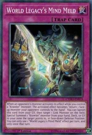 World Legacy's Mind Meld (Common) (CYHO-EN075) - Cybernetic Horizon 1st Edition