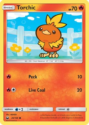 Torchic (026/168) [SM  Celestial Storm] - Common