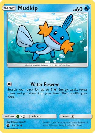 Mudkip (032/168) [SM  Celestial Storm] - Common